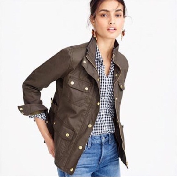 J. Crew Jackets & Blazers - J.Crew waxed field jacket